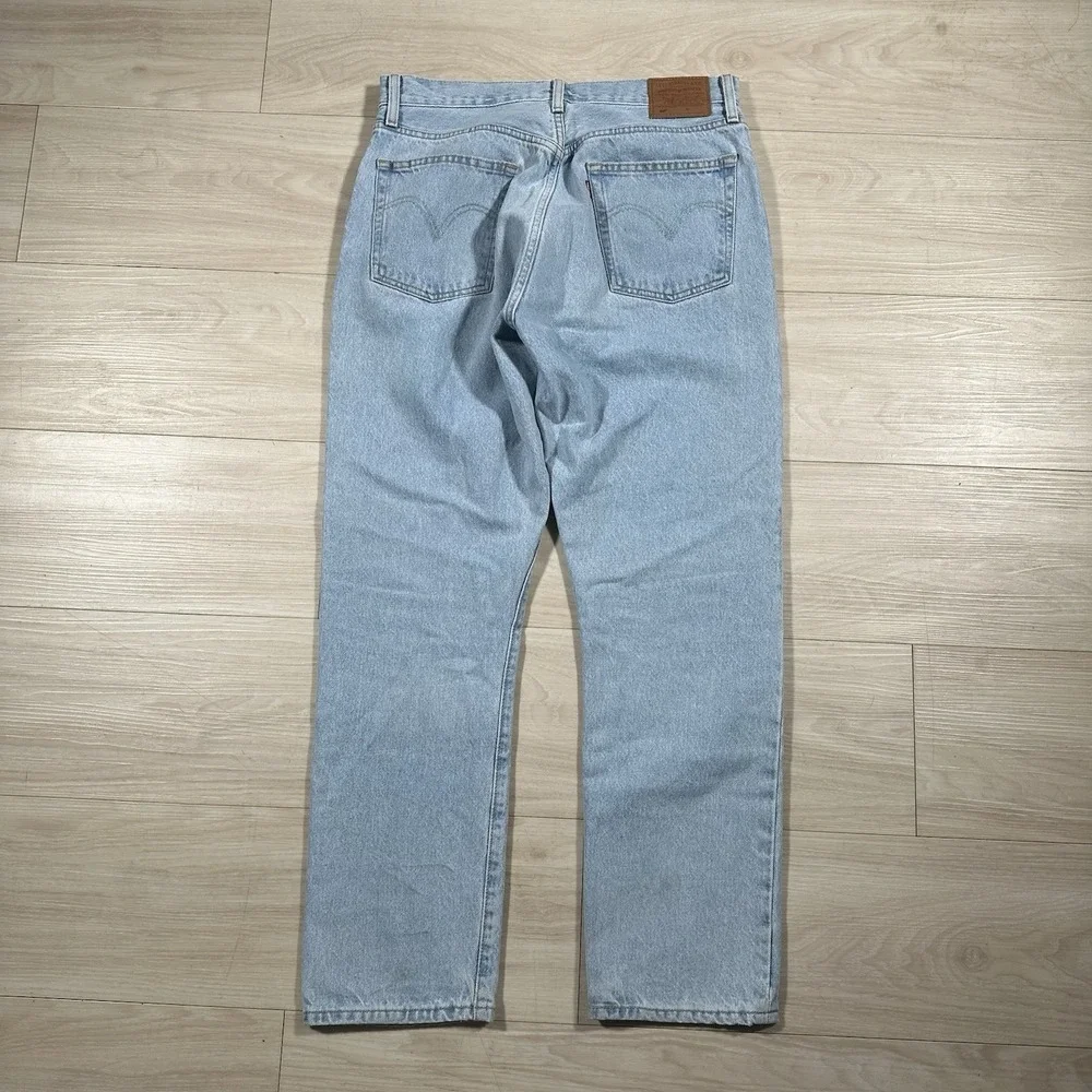 Levi's 501 Denim Jeans 32 x 29 Blue 90's Premium Big E 100% Cotton Straight Leg